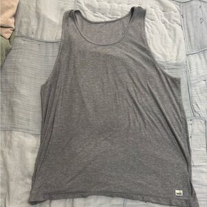 Men’s Vuori grey tank top (size XL) #activewear #gym